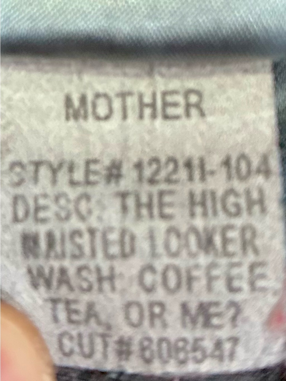 MOTHER High Waisted Looker Crop Jeans 25x23 Dark Wash Stretch Frayed Hem EUC - Picture 8 of 14